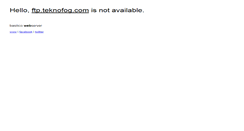 Desktop Screenshot of ftp.teknofog.com