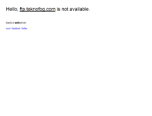 Tablet Screenshot of ftp.teknofog.com